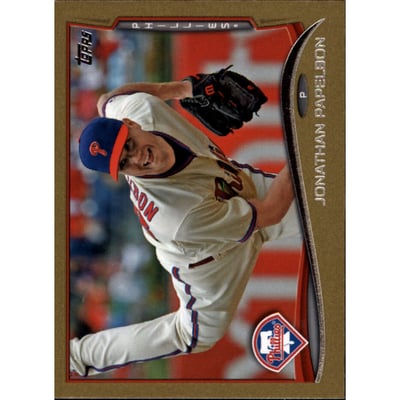 2014 Topps Mini Gold #122 Jonathan Papelbon