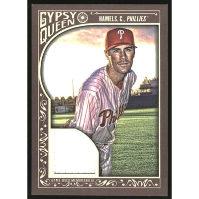 2015 Topps Gypsy Queen Relics #GQRCH Cole Hamels