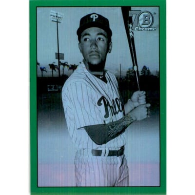 2017 Bowman Chrome '48 Bowman Green Refractors #48BJC J.P. Crawford