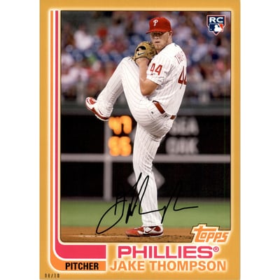 2017 Topps Archives 5x7 Gold #133 Jake Thompson