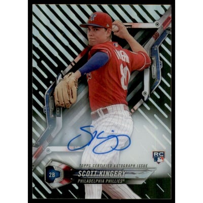 2018 Topps High Tek Autographs #HTSKI Scott Kingery