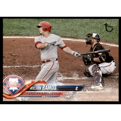 2018 Topps Update Vintage Stock #US170 Wilson Ramos