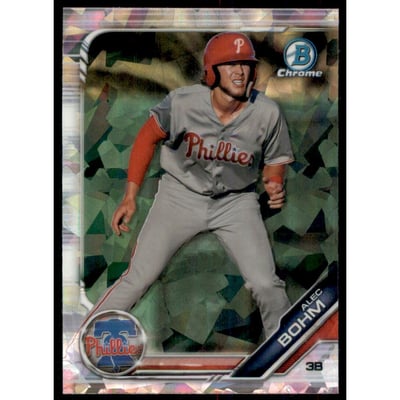 2019 Bowman Chrome Draft Sapphire #BDC162 Alec Bohm