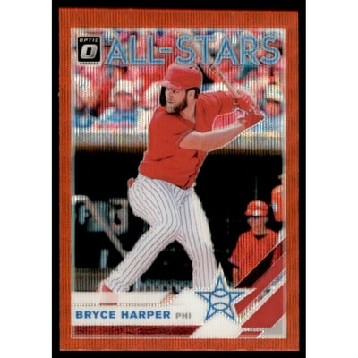 2019 Donruss Optic Red Wave #97 Bryce Harper AS