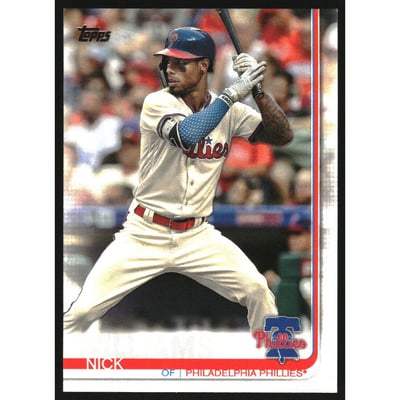 2019 Topps Advanced Stats #543 Nick Williams