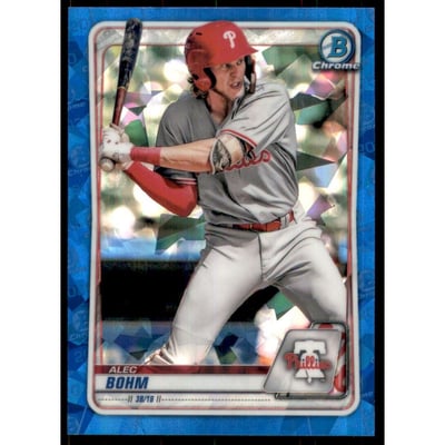 2020 Bowman Chrome Sapphire Prospects #BCP29 Alec Bohm