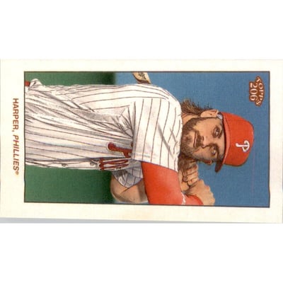 2020 Topps 206 Wave 4 Piedmont Back #3 Bryce Harper