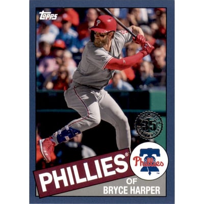 2020 Topps '85 Topps Blue #8579 Bryce Harper