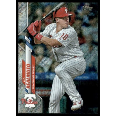 2020 Topps Factory Set Walmart Foilboard #220 J.T. Realmuto