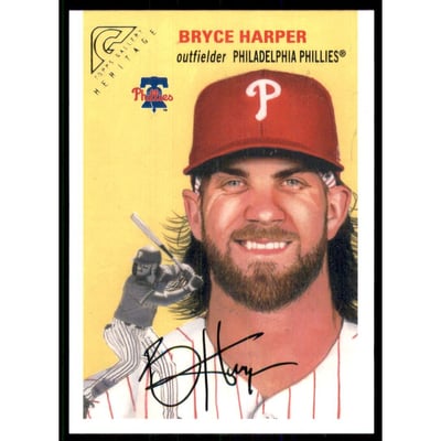 2020 Topps Gallery Heritage #HT35 Bryce Harper