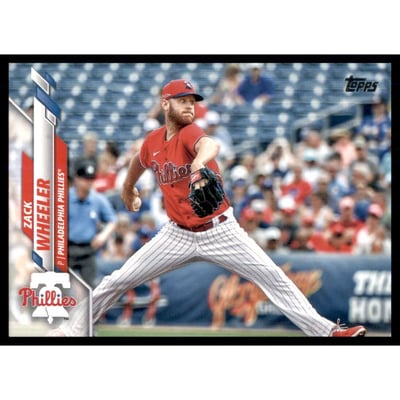 2020 Topps Update Advanced Stats #U45 Zack Wheeler