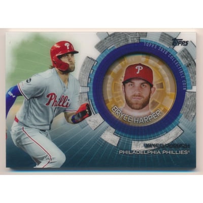 2020 Topps Update Coin Cards #TBCBH Bryce Harper