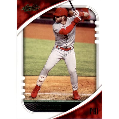 2021 Absolute Retail Green #42 Bryce Harper