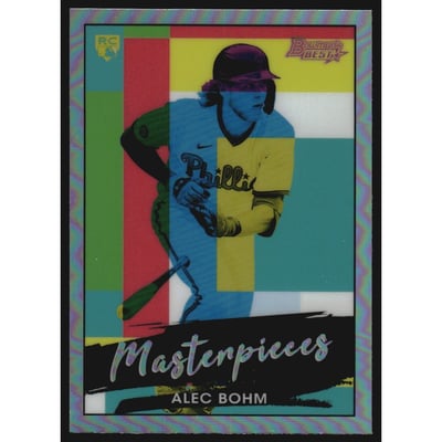 2021 Bowman's Best Bowman Masterpieces #BM7 Alec Bohm