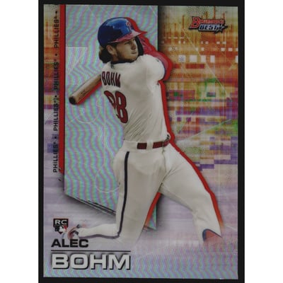 2021 Bowman's Best Refractors #5 Alec Bohm