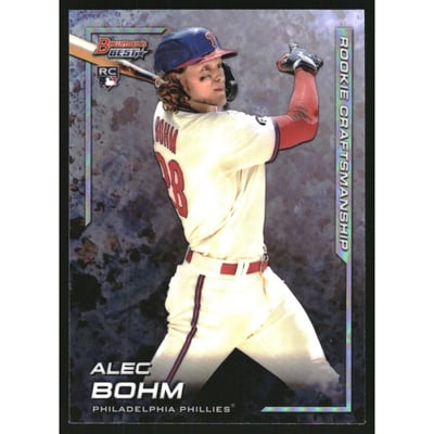 2021 Bowman's Best Rookie Craftsmanship #RC5 Alec Bohm
