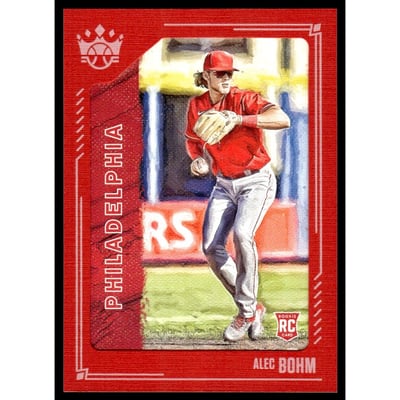 2021 Diamond Kings Red Frame #146 Alec Bohm SP