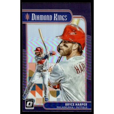 2021 Donruss Optic Holo #18 Bryce Harper DK