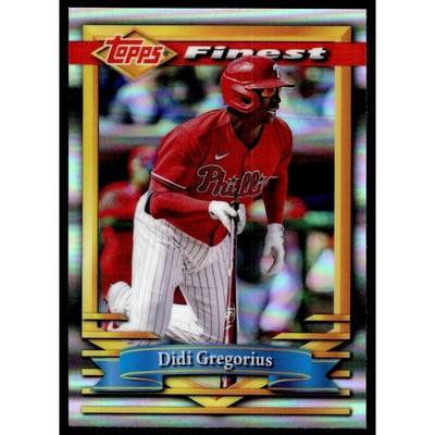 2021 Finest Flashbacks Refractors #197 Didi Gregorius