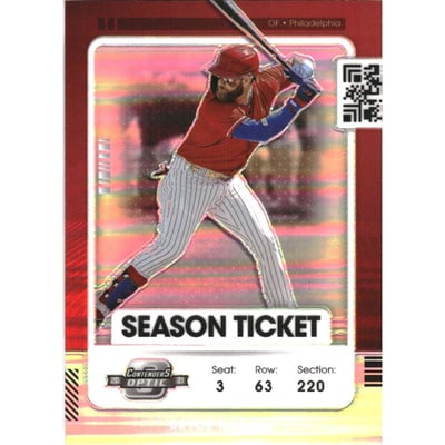 2021 Panini Contenders Optic Holo #99 Bryce Harper