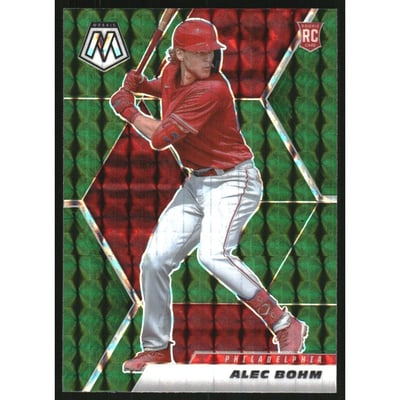 2021 Panini Mosaic Mosaic Green #220 Alec Bohm
