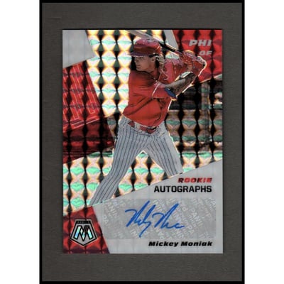 2021 Panini Mosaic Rookie Autographs Mosaic #32 Mickey Moniak