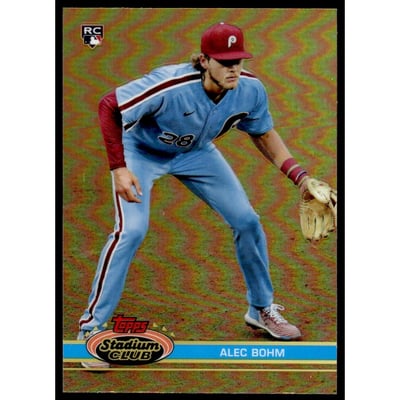 2021 Stadium Club Chrome '91 Design Variations #112 Alec Bohm