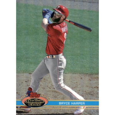 2021 Stadium Club Chrome #174 Bryce Harper