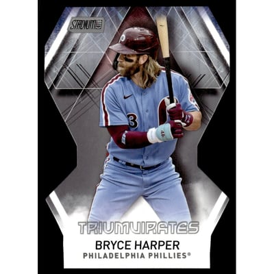 2021 Stadium Club Triumvirates #T26 Bryce Harper