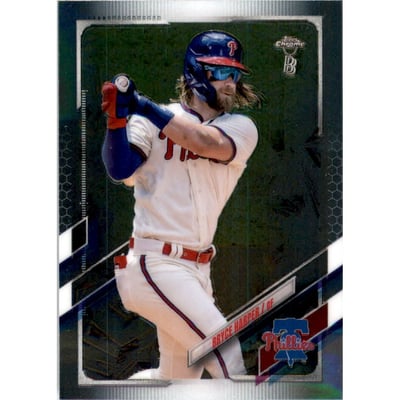 2021 Topps Chrome Ben Baller #134 Bryce Harper
