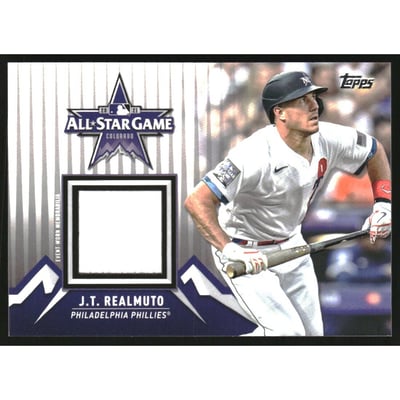 2021 Topps Update All-Star Stitches Relics #ASSCJTR J.T. Realmuto
