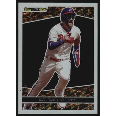 2021 Topps Update Black Gold #BG6 Bryce Harper