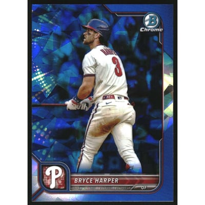 2022 Bowman Chrome Sapphire #46 Bryce Harper