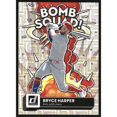 2022 Donruss Bomb Squad Vector #9 Bryce Harper