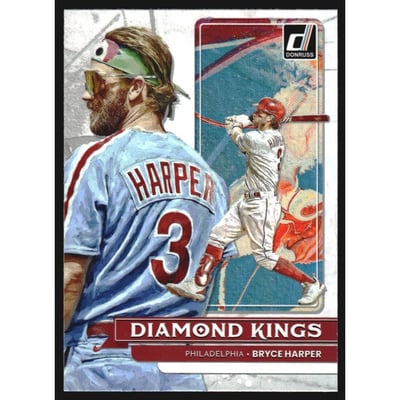 2022 Donruss #17 Bryce Harper DK