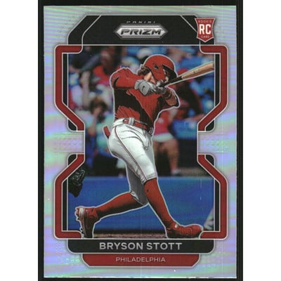 2022 Panini Prizm Prizms Silver #63 Bryson Stott