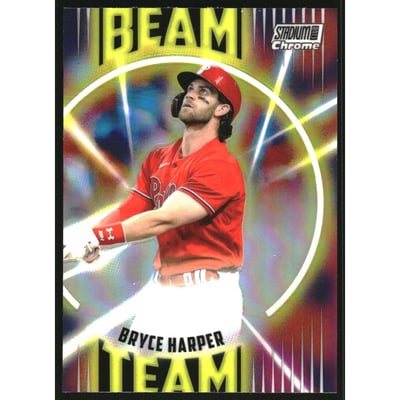 2022 Stadium Club Chrome Beam Team #BT2 Bryce Harper