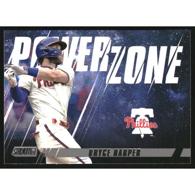 2022 Stadium Club Power Zone #PZ2 Bryce Harper