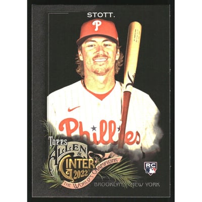 2022 Topps Allen and Ginter X #263 Bryson Stott RC