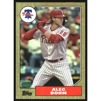 2022 Topps Archives Rainbow Foil #229 Alec Bohm