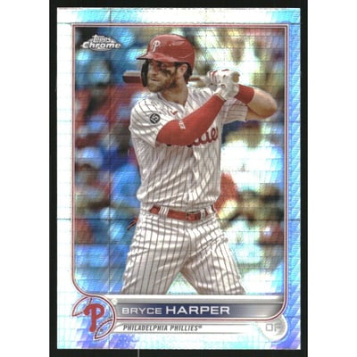 2022 Topps Chrome Sonic Prism Refractors #220 Bryce Harper