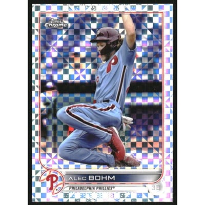2022 Topps Chrome X-fractors #89 Alec Bohm