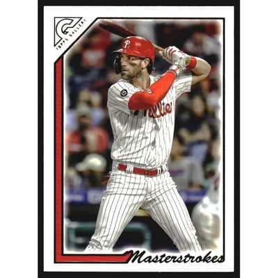 2022 Topps Gallery Masterstrokes #MS2 Bryce Harper