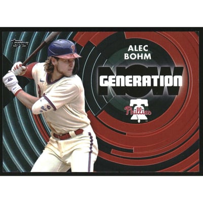 2022 Topps Generation Now Black #GN23 Alec Bohm