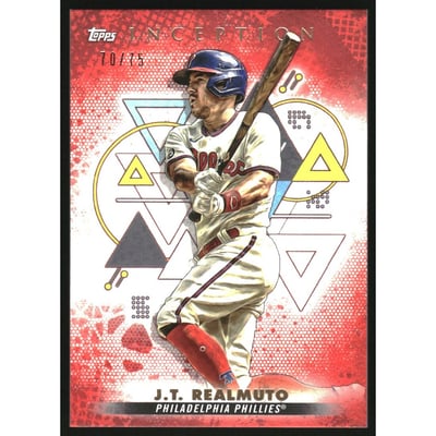 2022 Topps Inception Red #35 J.T. Realmuto