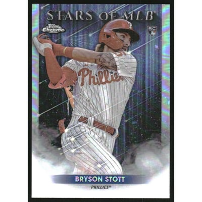 2022 Topps Stars of MLB Chrome #SMLBC83 Bryson Stott