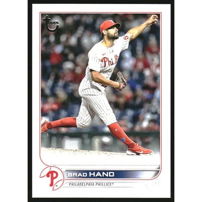 2022 Topps Update Vintage Stock #US14 Brad Hand