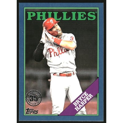 2023 Topps '88 Topps Blue #T8852 Bryce Harper