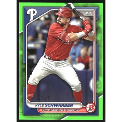 2024 Bowman Neon Green #89 Kyle Schwarber