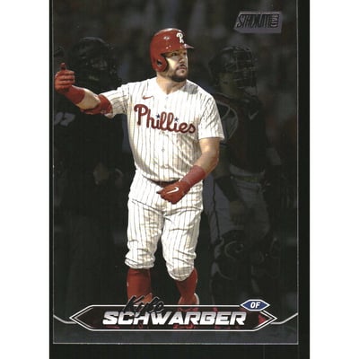 2024 Stadium Club Black Foil #221 Kyle Schwarber